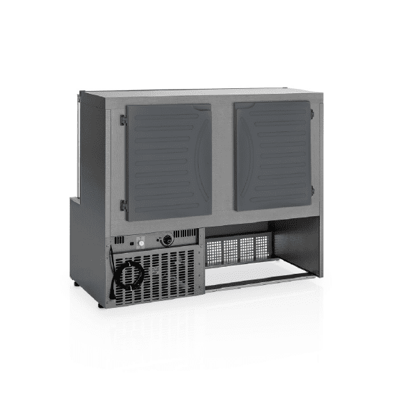 Vitrine quente/fria - 1 placa fria - Tipo inox - Imagem 2