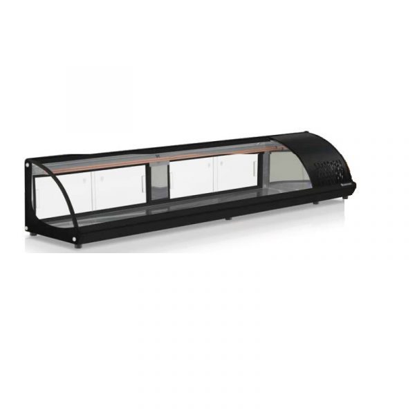 Vitrine Refrigerada de Bancada - Preto - 127V