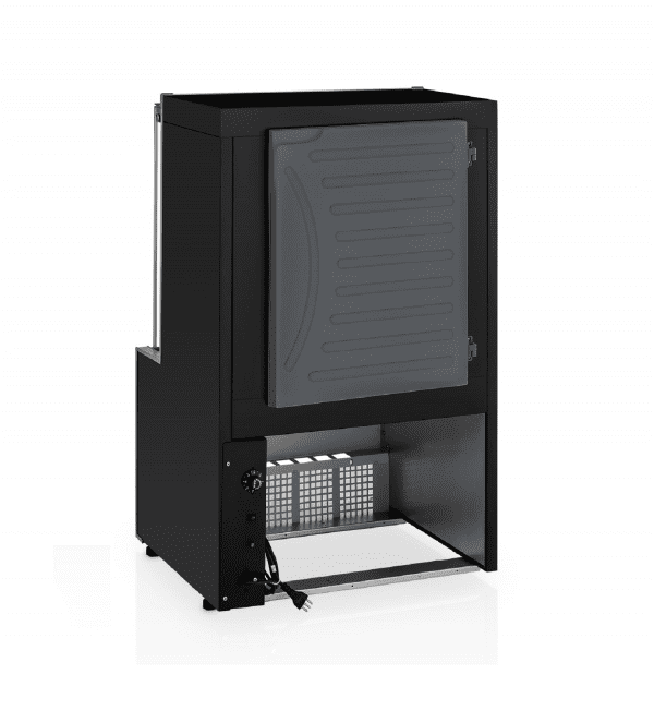 Vitrine estufa com bandejas -  Preto - Imagem 2