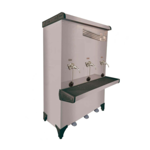Bebedouro de água 100 litros Acqua Gelata 3 Torneiras Aço Inoxidável com Filtro